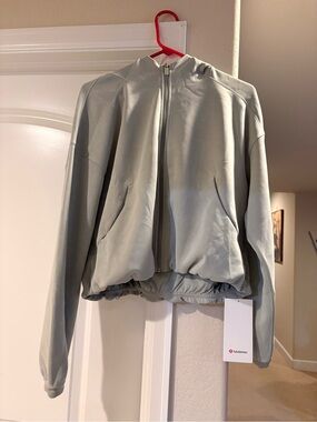 lululemon athletica Softstreme Full-Zip Hoodie in Light Sage